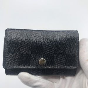 Louis Vuitton Graphite Damier Key Holder